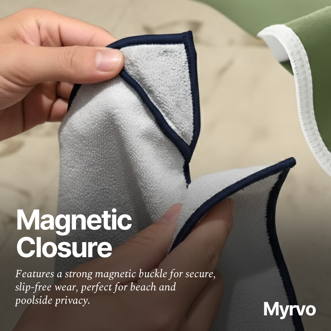 Multifunctional Outdoor Magnetic Bath Towel